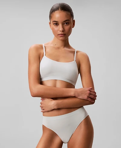 Calvin Klein Women's Form To Body Lightly Lined Bralette QF7554