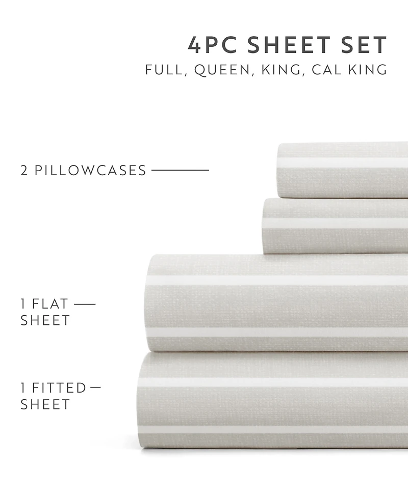 ienjoy Home Soft Lines 4-p.c. Sheet Set