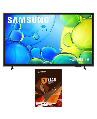 Samsung UN32F6000FFXZA 32 Inch Fhd Smart Tv with Mega Contrast with a Year Amber Protection Plan (2025