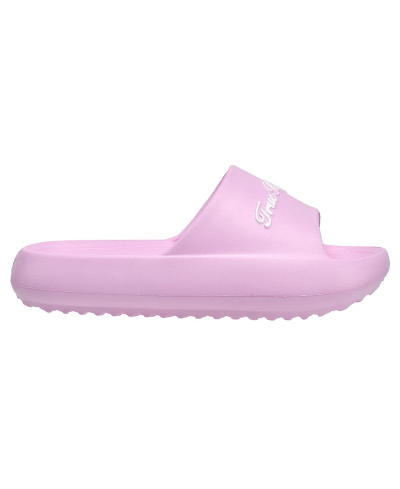 True Religion Women's Foxy Logo Slide