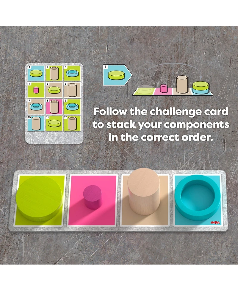 Haba Fast Factory: Exciting Robot-Themed Sequence Board Game, Ideal Family Board Games and Fast-Paced Assembly Robot Board Games for Kids 8-12 and up