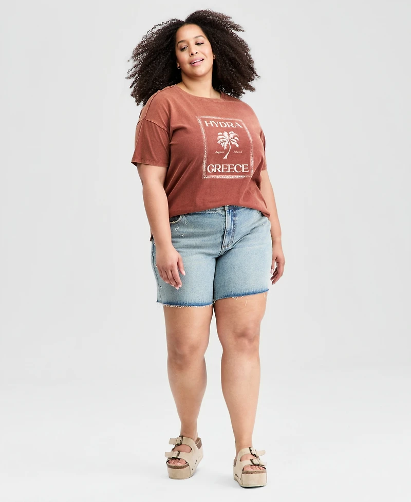 And Now This Trendy Plus Hydra Greece Graphic T-Shirt, Macy's Exclusive