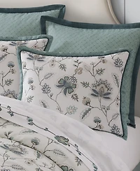 J Queen New York Blossom View Embroidered 4-Pc. Comforter Set