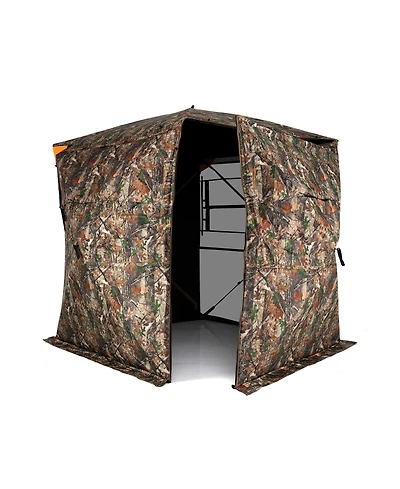 Sugift Three to Four Person Hunting Blind Pop Up with Swing Door