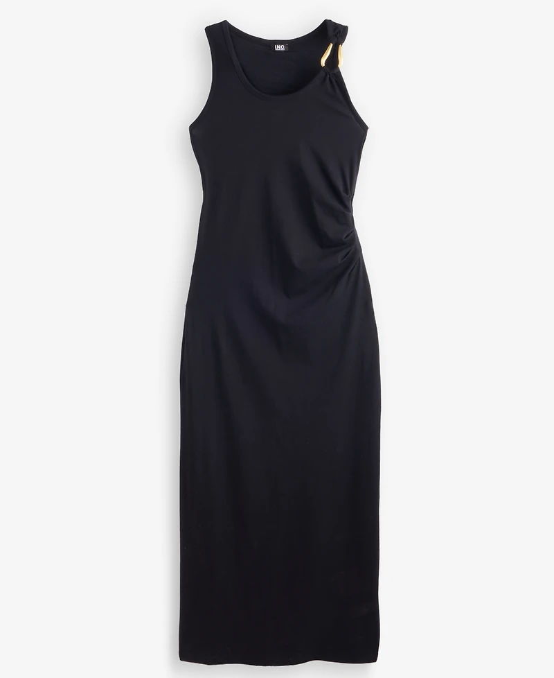 I.n.c. International Concepts Women's Hardware-Strap Knit Midi Dress, Macy's Exclusive