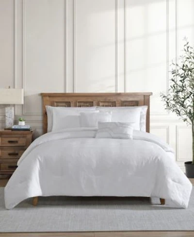 Vcny Home Blanca Jacquard Geometric 5 Pc. Comforter Sets