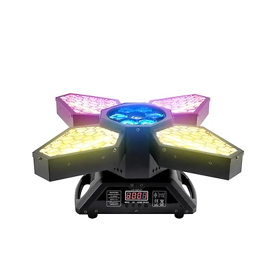 Artudatech 4 Arms Bee Eye Zoom Stage Light, 250W Rgbw Beam with DMX512