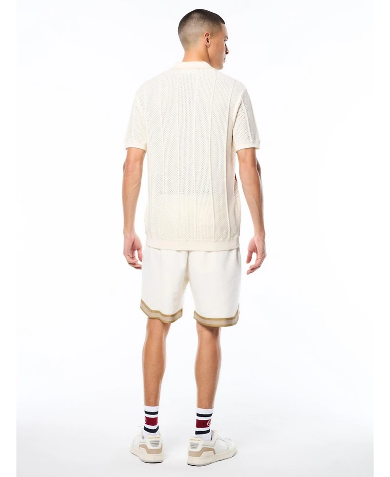 Sergio Tacchini Men's Montell Knit Polo Shirt