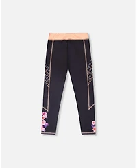 Deux par Deux Girls Athletic Leggings in Polyester
