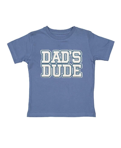 Sweet Wink Baby Boys Dad's Dude Patch Short Sleeve T-Shirt
