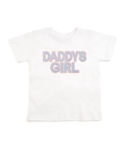 Sweet Wink Little Girls Daddy's Girl Patch Short Sleeve T-Shirt