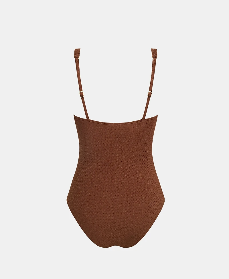 Cupshe Women's Center Myself One-Piece Swimsuit