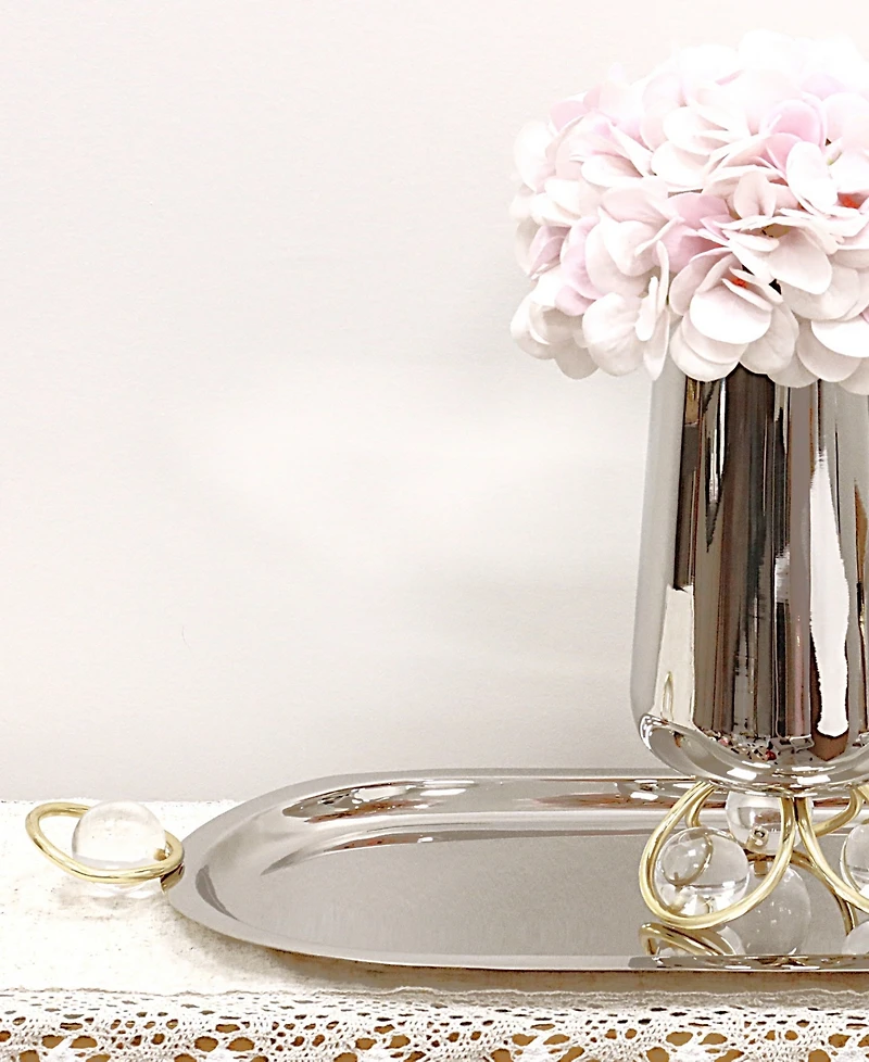 Classic Touch Oval Tray, 23.2"