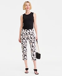 I.n.c. International Concepts Women's Printed Capri Pants, Macy's Exclusive