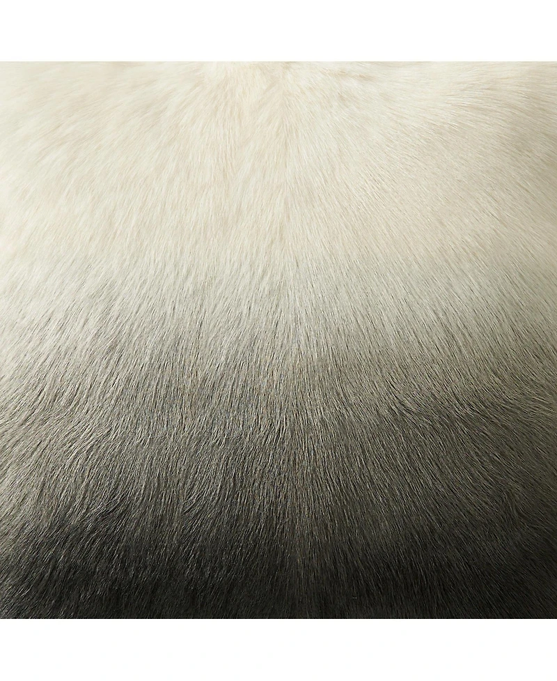 Ombre Fur Pillow 22"