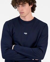 Hugo Boss Men's Cotton Crewneck Iconic Sweatshirt