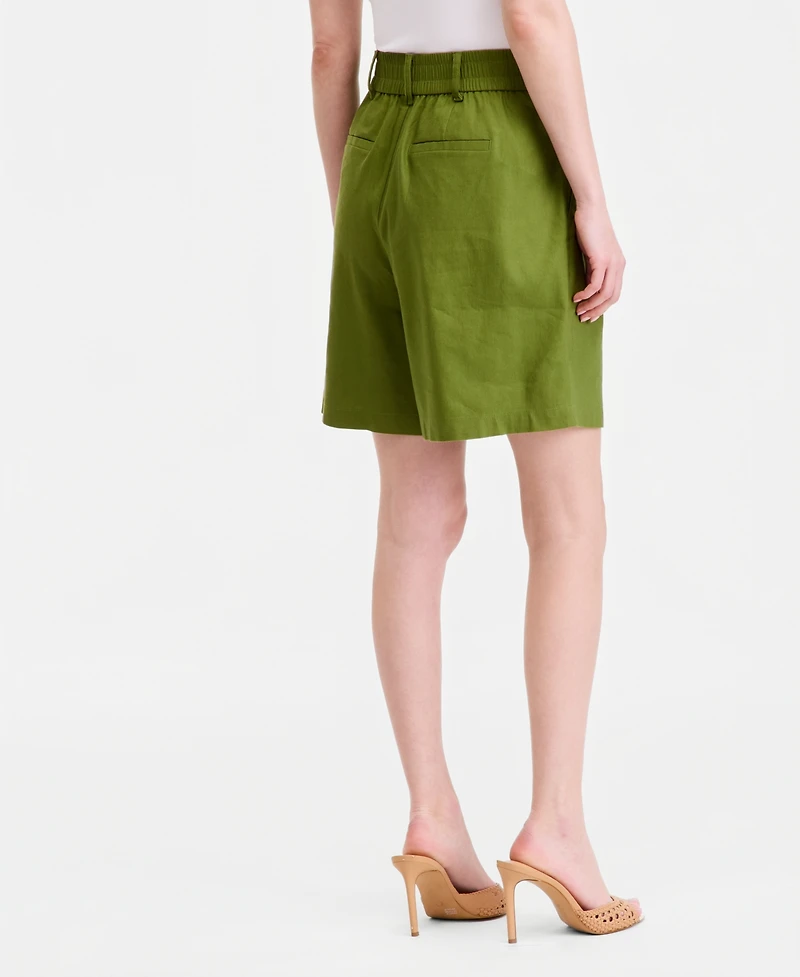 I.n.c. International Concepts Women's High-Rise Bermuda Shorts, Exclusively at Macy's