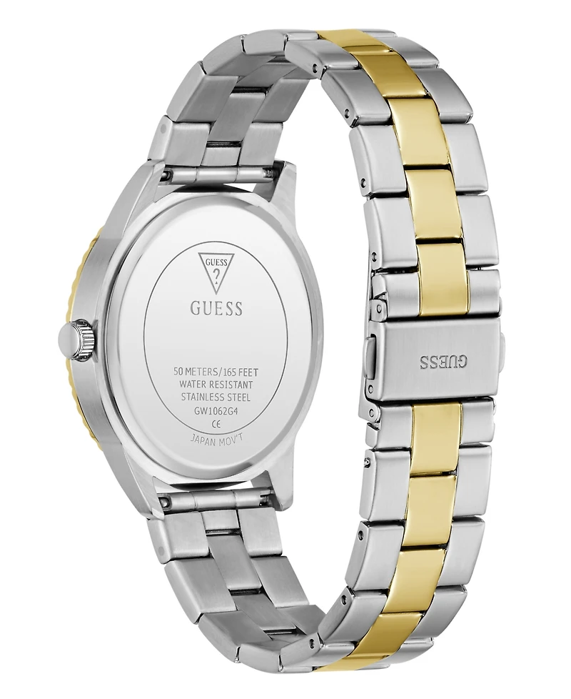 Guess Men's Two-Tone Stainless Steel Watch, 40mm
