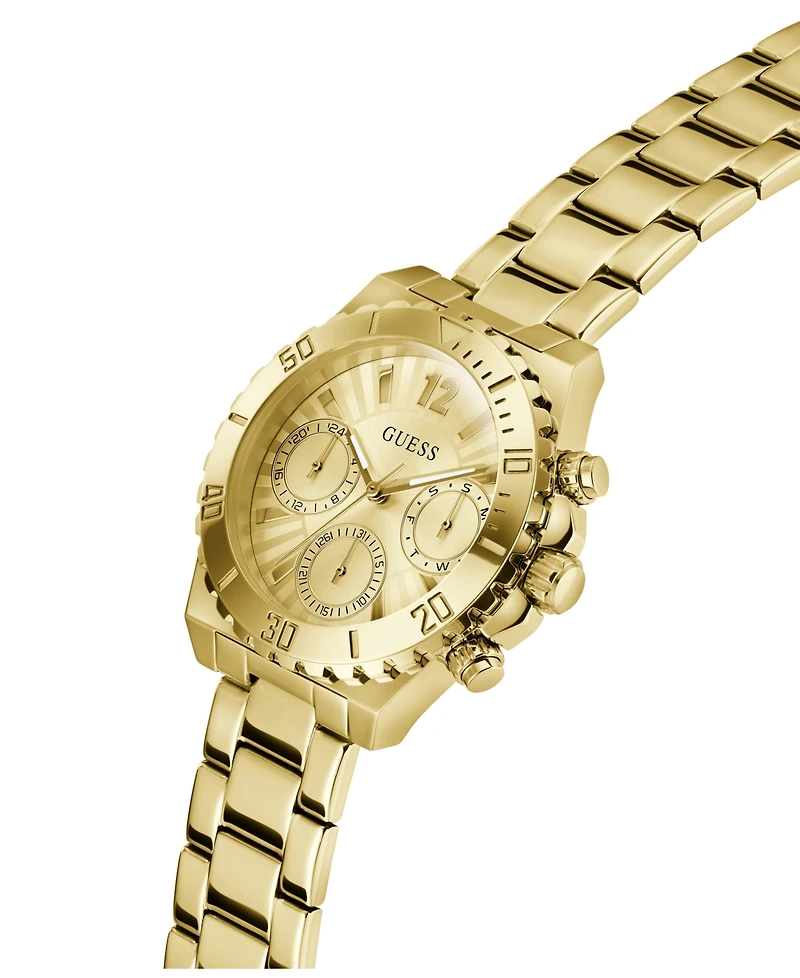 Guess Women's Gold-Tone Multi-Function Watch, 38mm