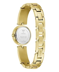 Guess Women's Gold-Tone Stainless Steel Watch, 24mm