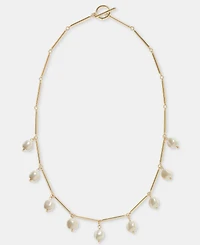 Lauren Ralph Lauren Shaky Imitation Pearl Statement Necklace