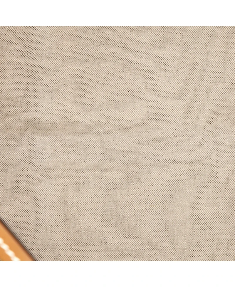 Pre-Owned Gucci Large Interlocking G Web Tote Canvas