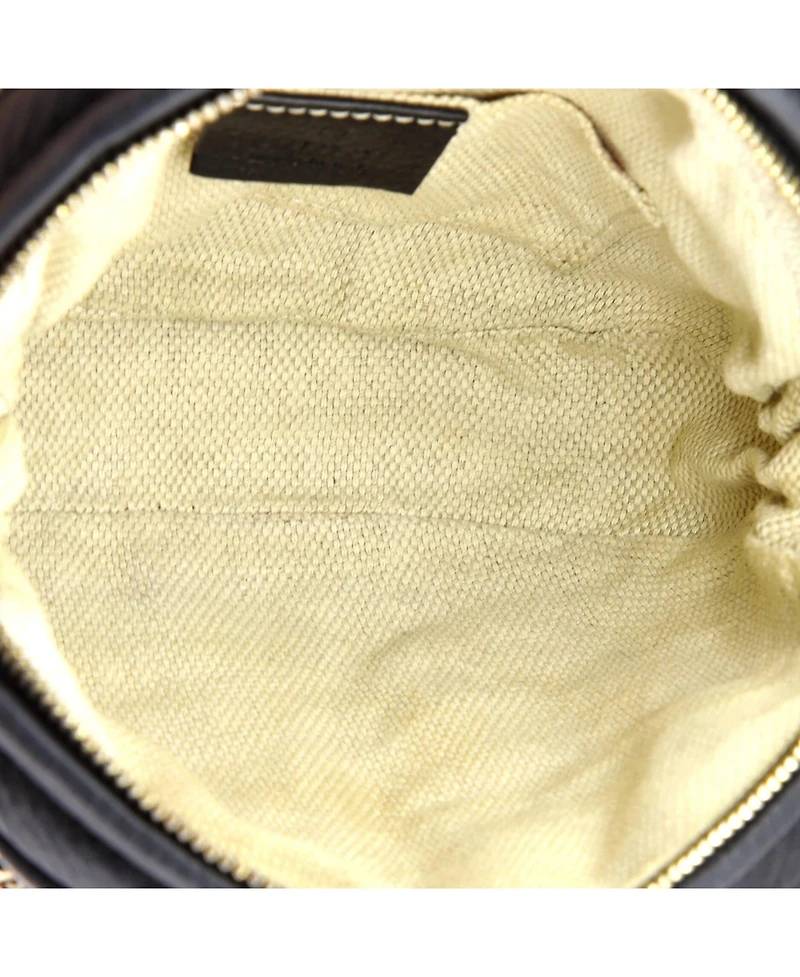 Pre-Owned Gucci Mini Soho Chain Bag Leather