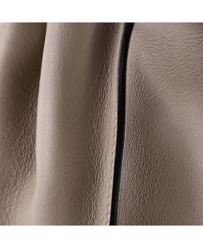 Pre-Owned Fendi Regular Peekaboo Bag Leather with Plexiglass Detail