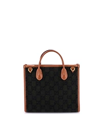 Pre-Owned Gucci Small Off The Grid Tote Gg Wool