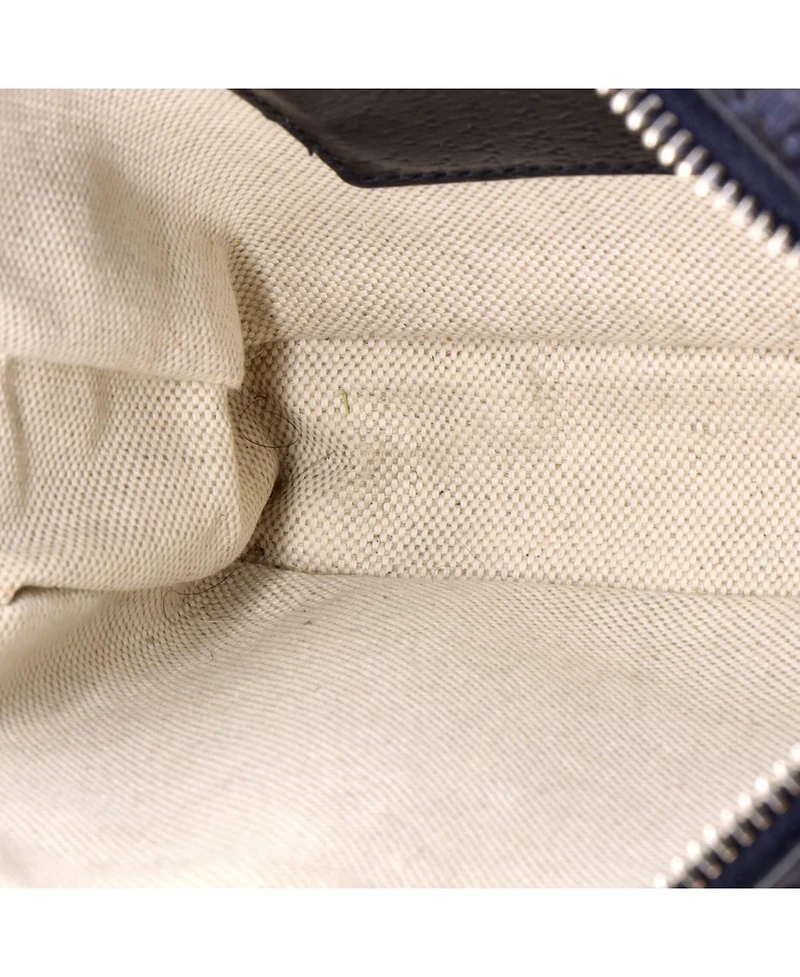 Pre-Owned Gucci Mini Ophidia Front Pocket Camera Bag Gg Coated Canvas