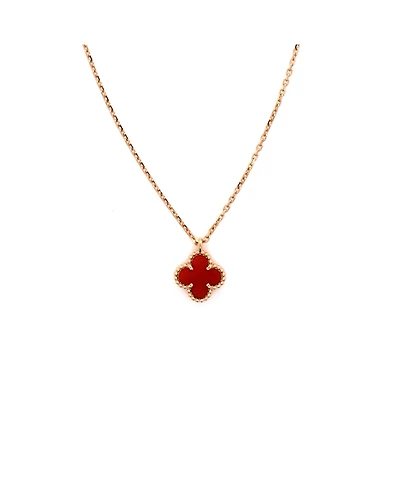 Pre-Owned Van Cleef and Arpels Sweet Alhambra Pendant Necklace