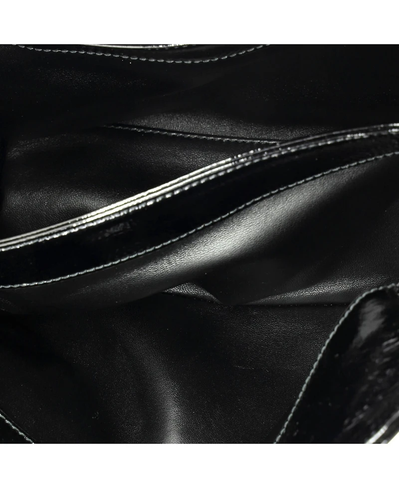 Pre-Owned Gucci Small Gg Soft Top Handle Bag Patent