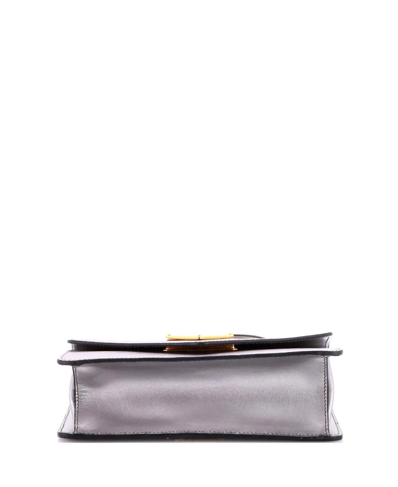 Pre-Owned Prada Small Envelope Flap Chain Shoulder bag Saffiano Leather
