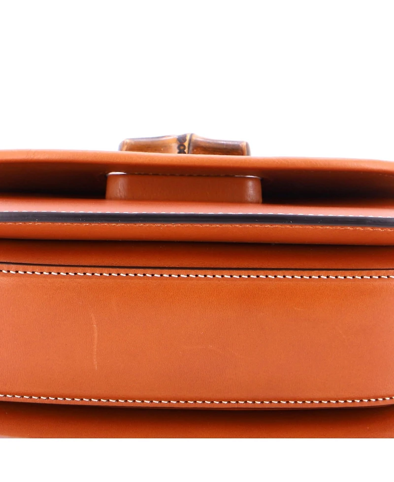 Pre-Owned Gucci Mini Bamboo 1947 Belt Bag Leather