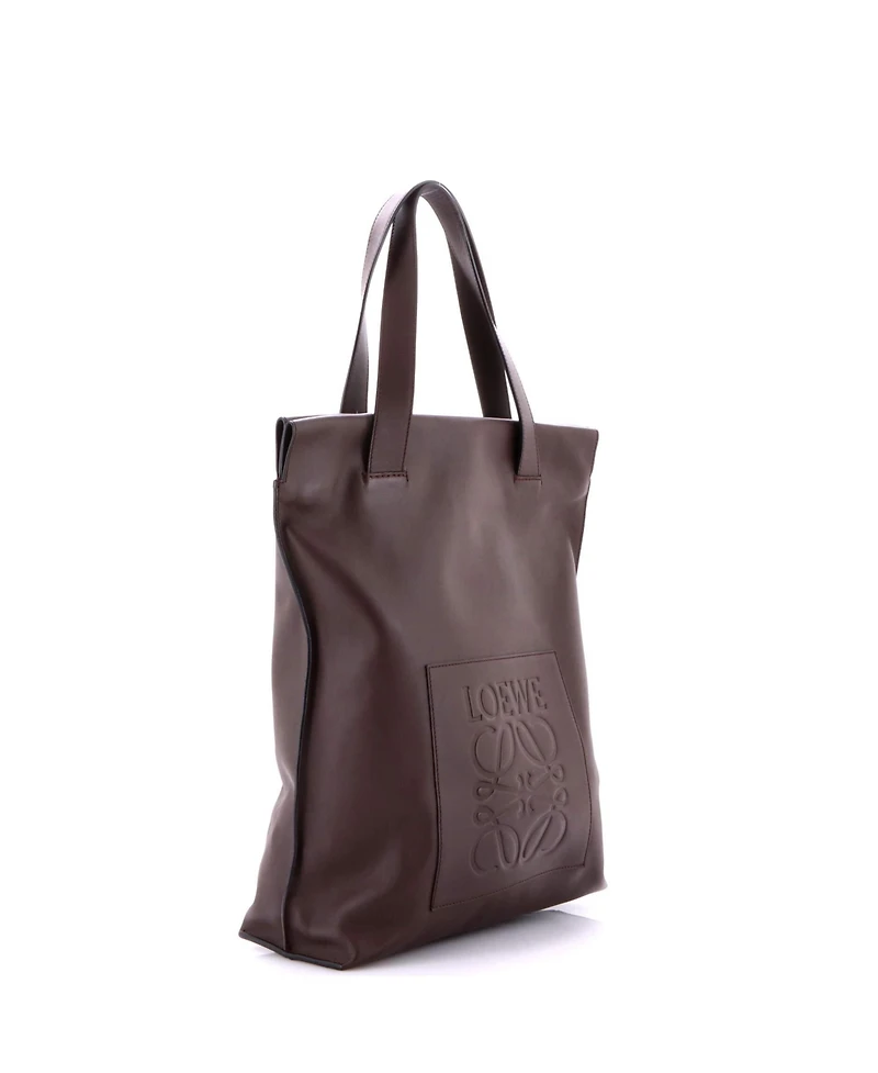 Pre-Owned Loewe North South Shopper Tote Leather