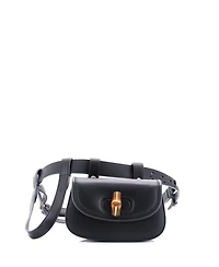 Pre-Owned Gucci Mini Bamboo 1947 Belt Bag Leather