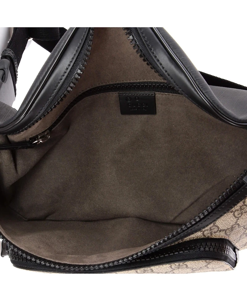 Pre-Owned Gucci Large Eden Waist Bag Gg Coated Canvas