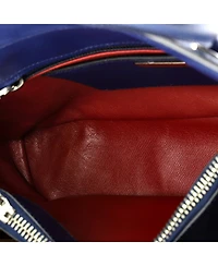 Pre-Owned Prada Small Turnlock Cuir Twin Tote Saffiano Leather