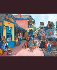 SunsOut Waiting at the Station 1000 piece Jigsaw Puzzle for Adults