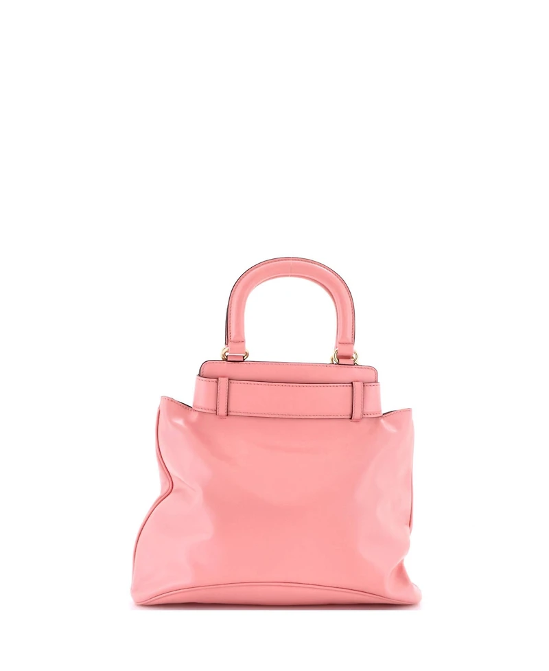 Pre-Owned Prada Medium Carey Tote Bag Leather