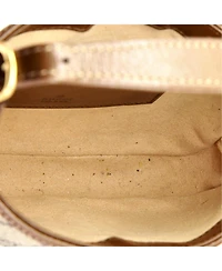 Pre-Owned Gucci Mini Jackie 1961 Hobo Gg Coated Canvas