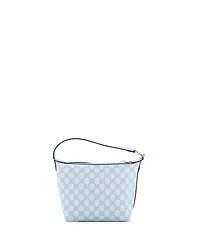 Pre-Owned Gucci Super Mini Ophidia Zip Shoulder Bag Gg Coated Canvas