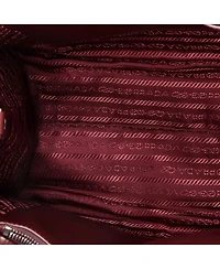 Pre-Owned Prada Medium Convertible Open Tote Diagramme Quilted Leather