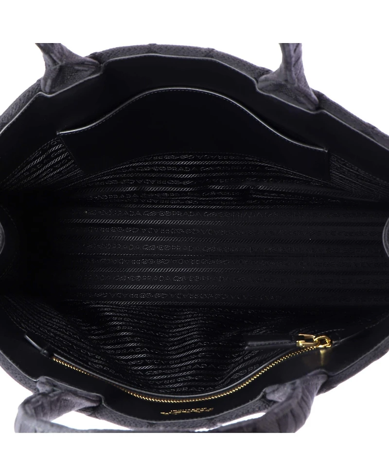 Pre-Owned Prada Large Symbole Shopper Tote Jacquard