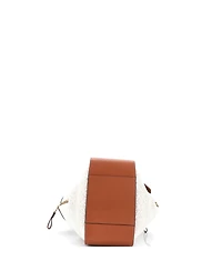 Pre-Owned Loewe Small Hammock Bag Leather and Anagram Jacquard