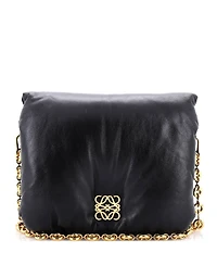 Pre-Owned Loewe Medium Goya Puffer Bag Leather