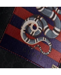 Pre-Owned Gucci North South Courrier Convertible Soft Open Tote Gg Coated Canvas with Applique