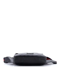 Pre-Owned Gucci Small Soft Zip Belt Bag Gg Coated Canvas