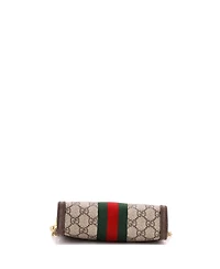 Pre-Owned Gucci Mini Ophidia Chain Shoulder Bag Gg Coated Canvas