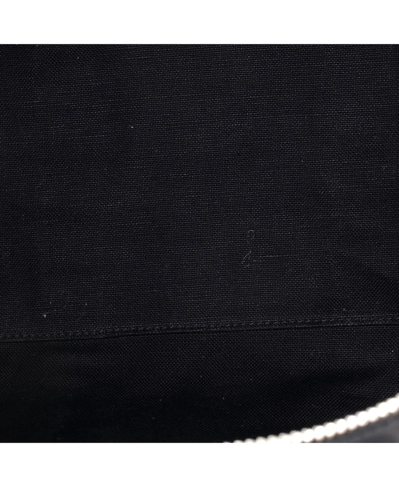 Pre-Owned Gucci Small Night Courrier Carry On Convertible Duffle Gg Coated Canvas with Applique